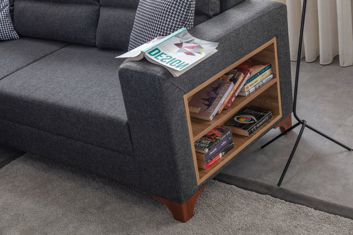 Atelier Del Sofa T-Loft Right - Antracita